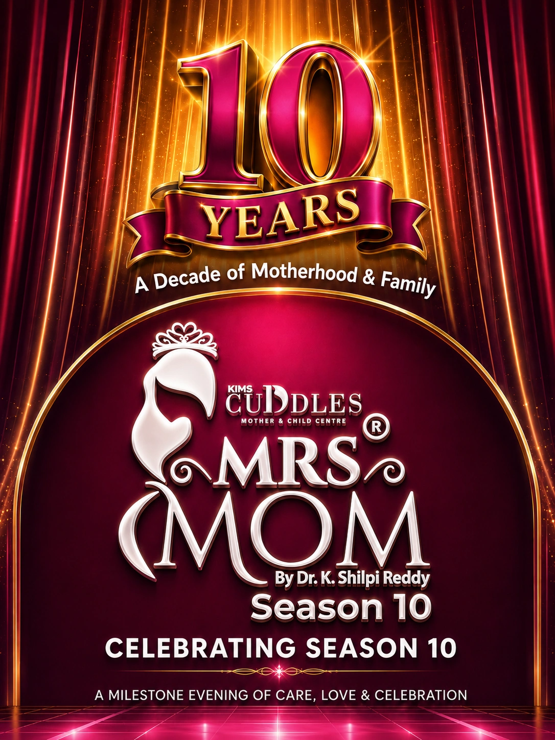 Mrs MOM Season 10 - 10 Years of Glowing Mothers, Growing Families